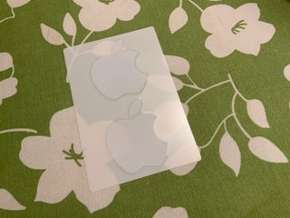 Caja original iPad 4 + 2 pegatinas originales