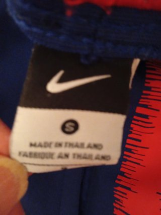 Pantalón chándal Nike azul y rojo