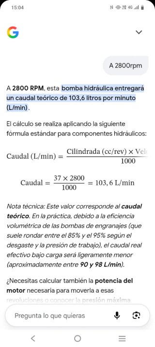 Bomba Hidráulica Amarilla