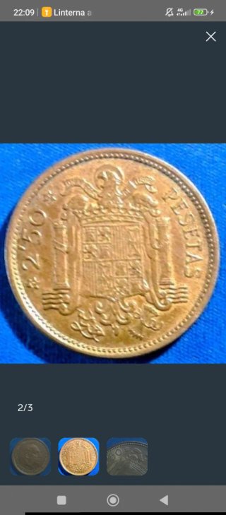 Moneda2, 50 Céntimos 1953 estrella*54*