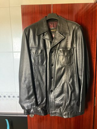 Chaqueta Americana de Piel Vintage