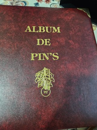 Álbum de Pins Vintage Album de Pin's