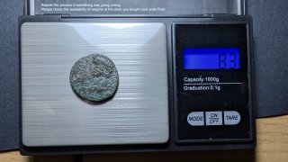 Moneda provincial Claudio I Macedonia 41-54 d.C.
