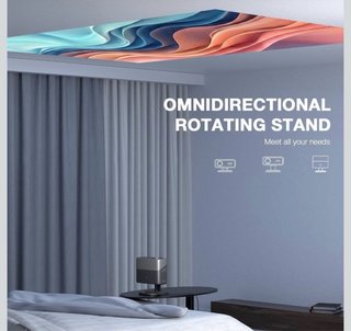 Proyector VISSPL 4K con WiFi y Bluetooth