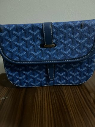 Tracolla Goyard Blu