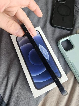 iPhone 12 azul 128GB + Extras