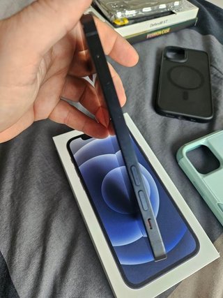 iPhone 12 azul 128GB + Extras