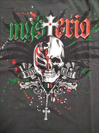 Camiseta Vintage WWE Rey Mysterio 619 Talla L