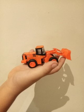 Excavadora de Juguete Naranja