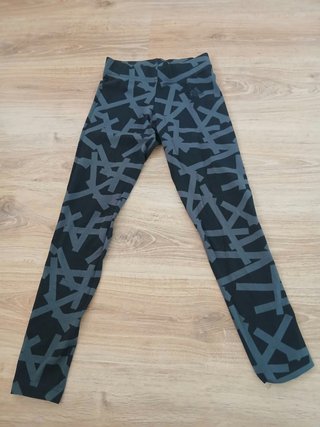 Mallas Adidas Mujer Negro/Gris