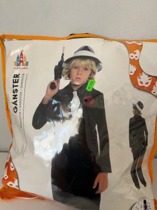 Disfraz de Gánster Infantil Partilandia