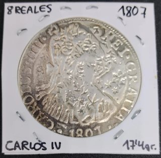🇪🇦 4 MONEDAS ESPAÑOLAS DE PLATA RÉPLICAS