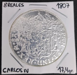 🇪🇦 4 MONEDAS ESPAÑOLAS DE PLATA RÉPLICAS