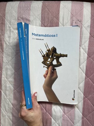 Libro Matemáticas I Serie Resuelve 1 Bachillerato