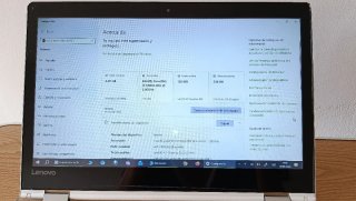 Lenovo Yoga Pantalla Táctil Plata/Blanco