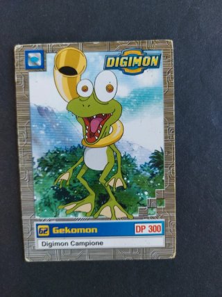 Carta Digimon Gekomon 62 Upper Deck 2000