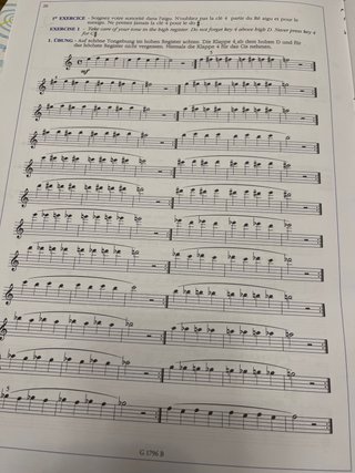 Libro de música L'A.B.C. du Jeune Clarinettiste