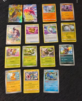 Lote de 14 Cartas Pokémon