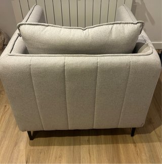 Sillón Gris Sklum Tela