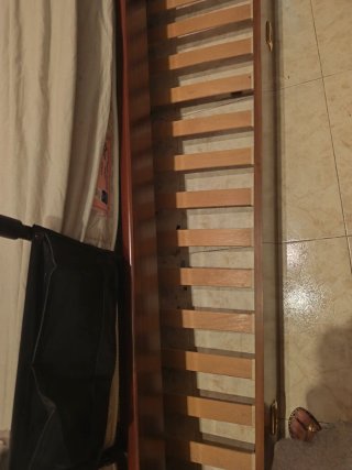Dormitorio juvenil con cama nido y armario