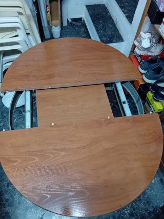 Mesa de comedor extensible madera