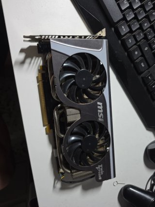 MSI N560 GTX Ti Tarjeta Gráfica - No Funciona