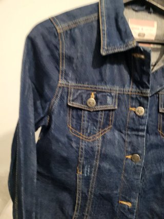 Chaqueta Vaquera Zara Azul Talla M