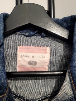 Chaqueta Vaquera Zara Azul Talla M