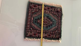 Mini alfombra oriental decorativa 40x30 cm