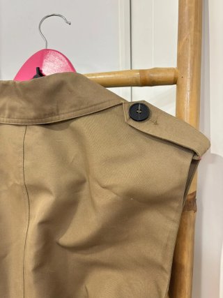 Chaleco cruzado Zara cinturón talla única