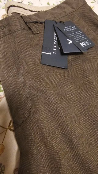 Pantalón Lloyds Talla 42 Marrón