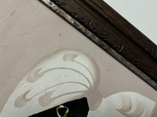 Cuadro al óleo enmarcado Recolectoras