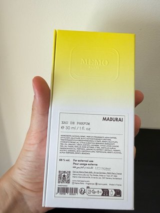 Perfume Memo Paris Madurai 5ml