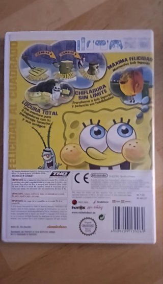 Bob Esponja Atrapados en el Congelador Wii
