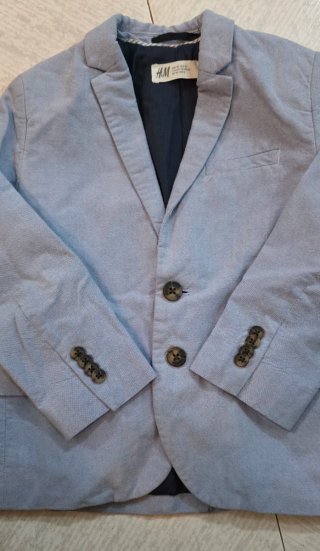 Americana niño H&M azul 4-5 años