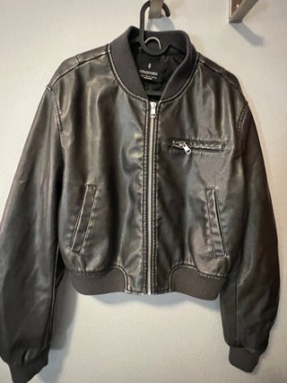 Cazadora Stradivarius Negra Talla M