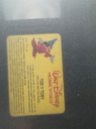 Lote Cintas VHS Disney Clásicos (Español)
