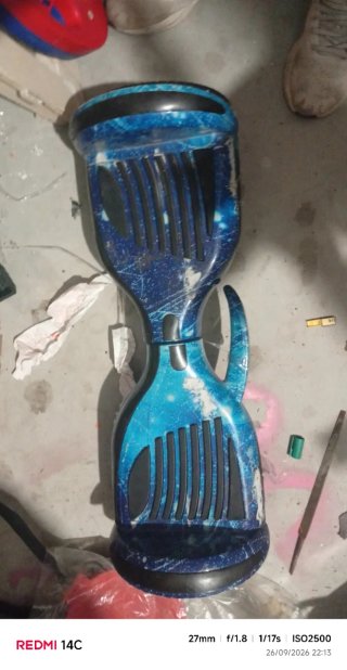 Hoverboard Azul Estrellado
