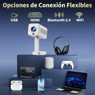 Mini Proyector MENIOO 1080P WiFi Bluetooth