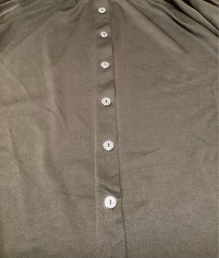 Blusa Verde oliva con Botones