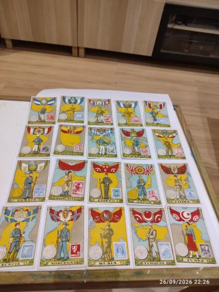 Colección Cromos Ejércitos del Mundo 1930