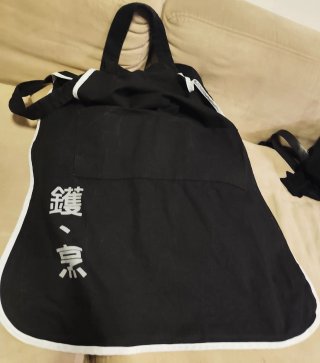 Delantal y manopla de cocina japonesa
