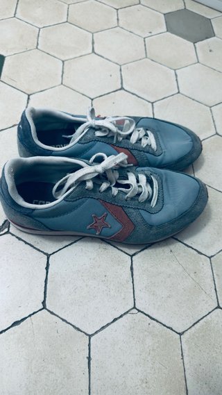 Zapatillas Converse Talla 38 Azul/Rojo