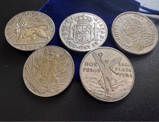 5 ENORMES MONEDAS DEL MUNDO REACUÑACIONES TIPODURO