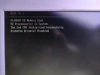 PC Retro Pentium II Dual Slot 1
