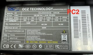 2 Ordenadores PC para desguace