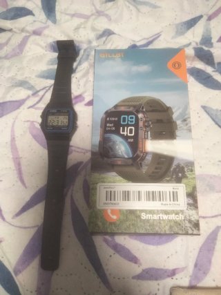Reloj Casio F-91W y Smartwatch