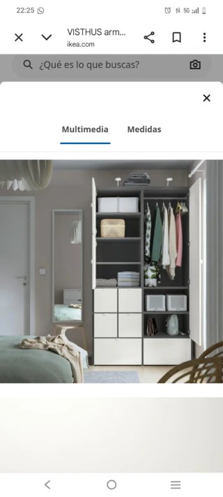 Armario VISTHUS Ikea