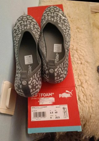 Bailarinas Puma Iliana Leopard Talla 40.NUEVAS