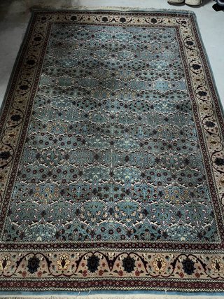 ALFOMBRA COLOR AZUL